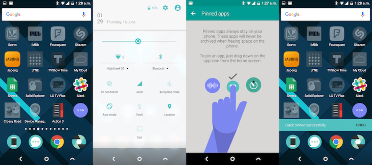 Nextbit Robin App Laucher With App Pinning